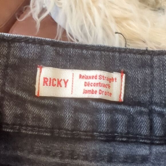 True Religion Black Denim Short Cut- offs Size 42 - Picture 9 of 10